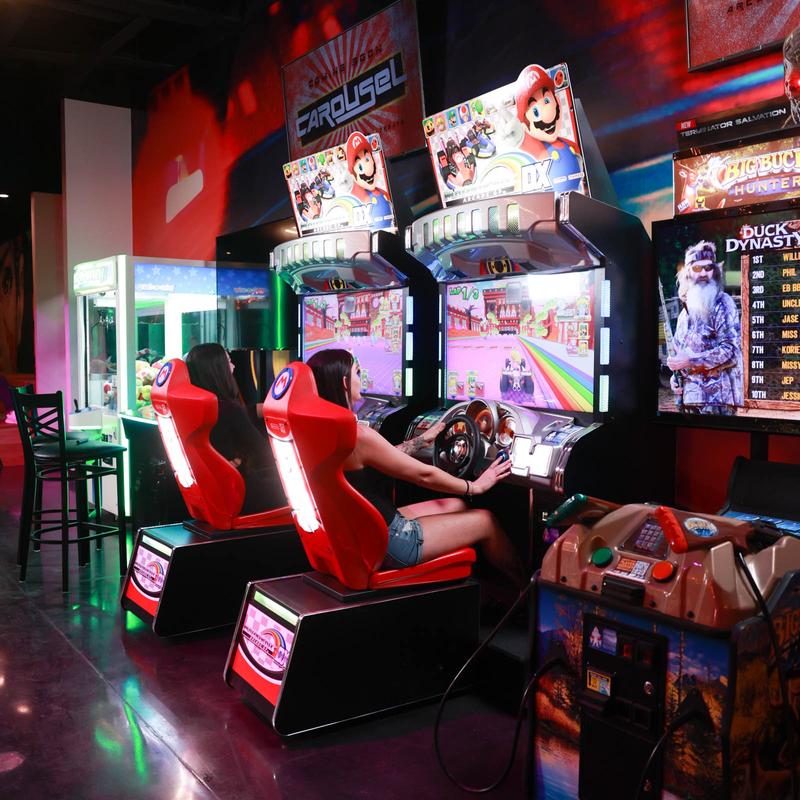 Mario Kart DX, one of the most popular driving arcade games we sell.