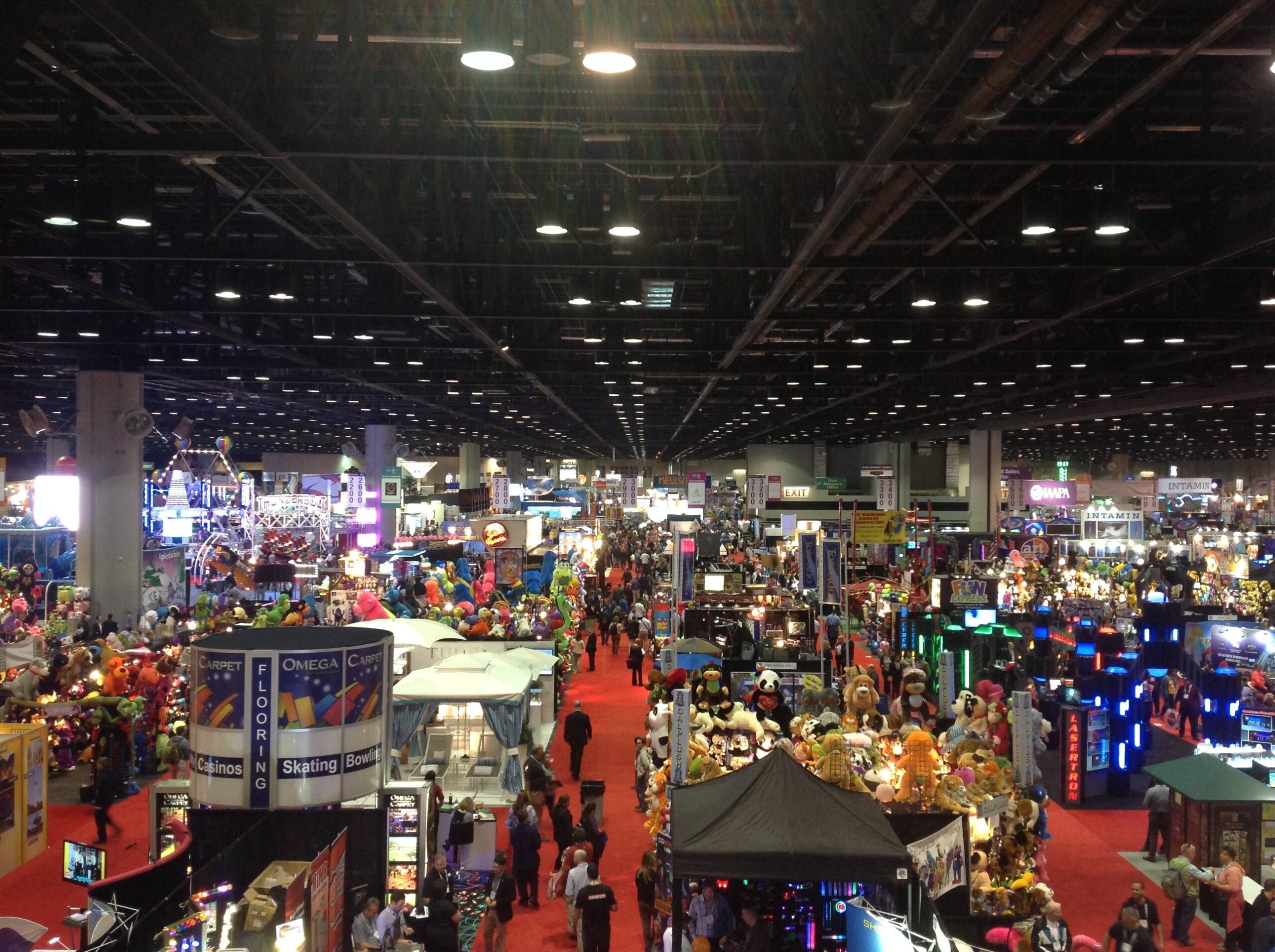 Planet Arcade at Amusement expo show